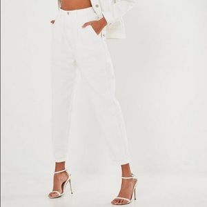 Brand new white Missguided jeans